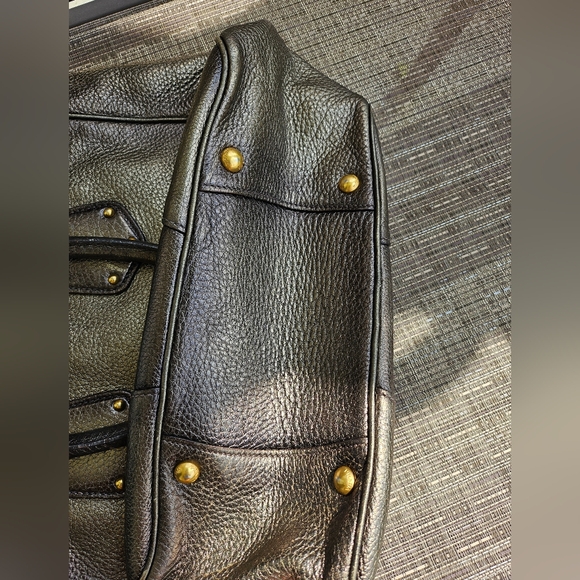EUC Prada Metallic Gold leather Tote - Picture 11 of 17